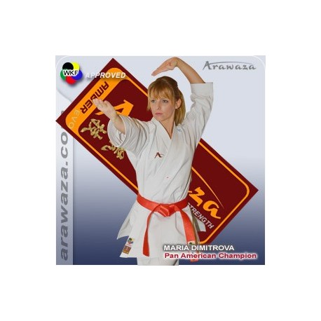 Kimono Karate Kata Arawaza Amber Evolution - Aprobat WKF
